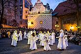 Lebende Krippe in Český Krumlov 23.12.2019, Foto: Lubor Mrázek