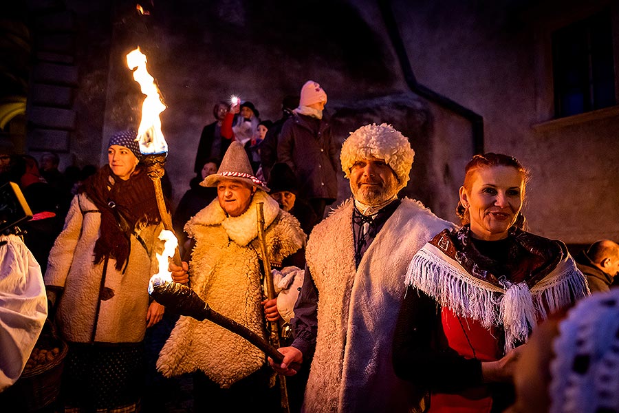 Live Nativity Scene in Český Krumlov 23.12.2019