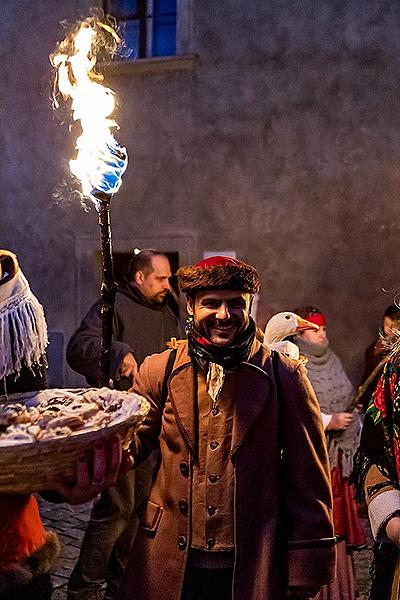 Lebende Krippe in Český Krumlov 23.12.2019