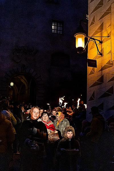 Lebende Krippe in Český Krumlov 23.12.2019