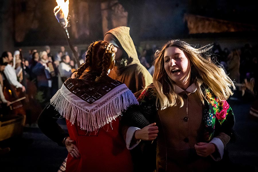 Live Nativity Scene in Český Krumlov 23.12.2019