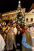 Lebende Krippe in Český Krumlov 23.12.2019, Foto: Lubor Mrázek