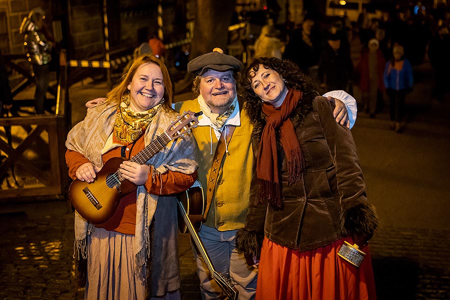 Live Nativity Scene in Český Krumlov 23.12.2019