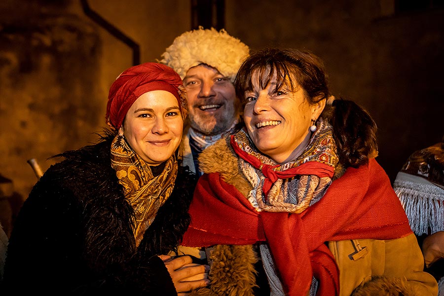 Živý betlém v Českém Krumlově 23.12.2019
