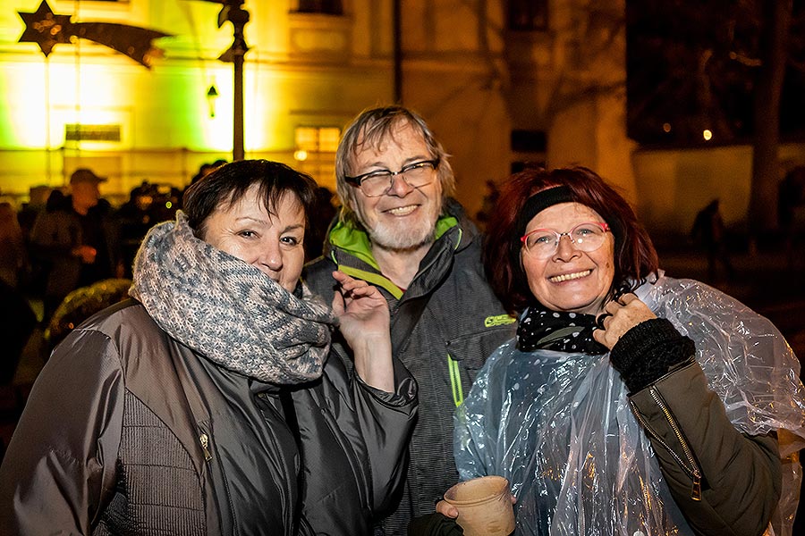 Live Nativity Scene in Český Krumlov 23.12.2019