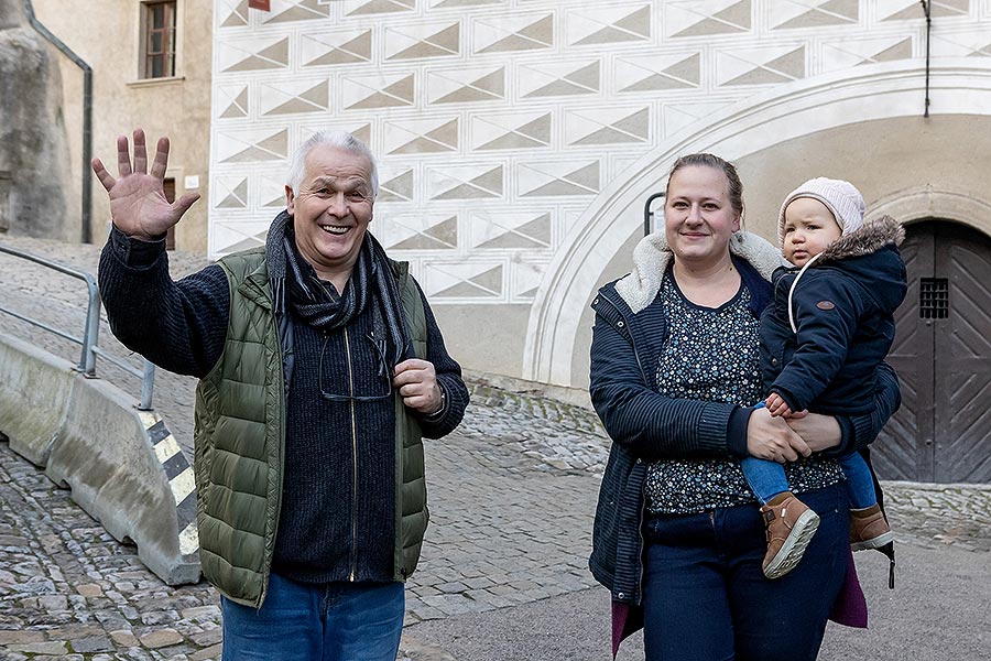 Heiligabend - Bärenweihnachten in Český Krumlov 24.12.2019