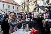 Heiligabend - Bärenweihnachten in Český Krumlov 24.12.2019, Foto: Lubor Mrázek