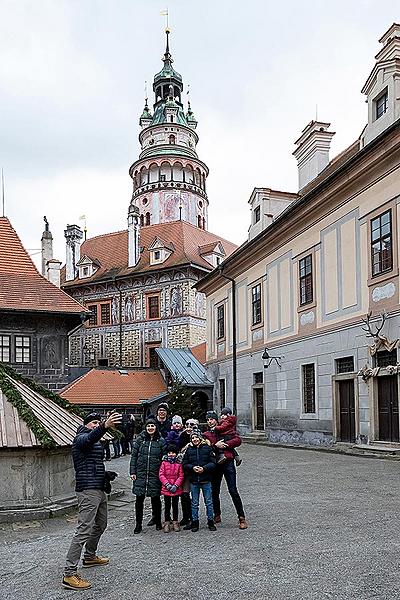 Heiligabend - Bärenweihnachten in Český Krumlov 24.12.2019