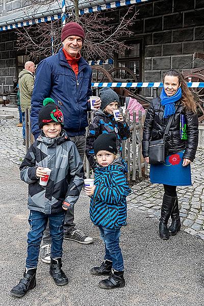 Heiligabend - Bärenweihnachten in Český Krumlov 24.12.2019