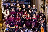 Konzert in der Klosterkirche - Streichorchester Český Krumlov, Krumauer Kammerorchester und Gemischter Sängerchor Perchta - „Hej Mistře!“ Böhmische Hirtenmesse J. J. Rybas in Český Krumlov 26.12.2019, Foto: Lubor Mrázek