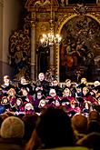 Konzert in der Klosterkirche - Streichorchester Český Krumlov, Krumauer Kammerorchester und Gemischter Sängerchor Perchta - „Hej Mistře!“ Böhmische Hirtenmesse J. J. Rybas in Český Krumlov 26.12.2019, Foto: Lubor Mrázek