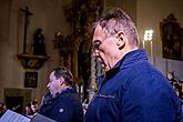 Konzert in der Klosterkirche - Streichorchester Český Krumlov, Krumauer Kammerorchester und Gemischter Sängerchor Perchta - „Hej Mistře!“ Böhmische Hirtenmesse J. J. Rybas in Český Krumlov 26.12.2019, Foto: Lubor Mrázek