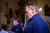 Konzert in der Klosterkirche - Streichorchester Český Krumlov, Krumauer Kammerorchester und Gemischter Sängerchor Perchta - „Hej Mistře!“ Böhmische Hirtenmesse J. J. Rybas in Český Krumlov 26.12.2019, Foto: Lubor Mrázek