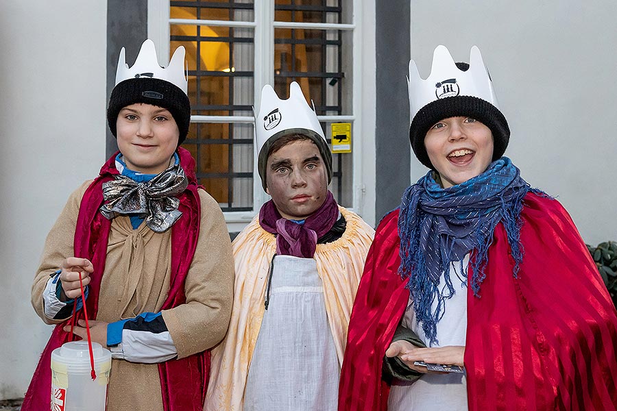 Three Kings in Český Krumlov 6.1.2020