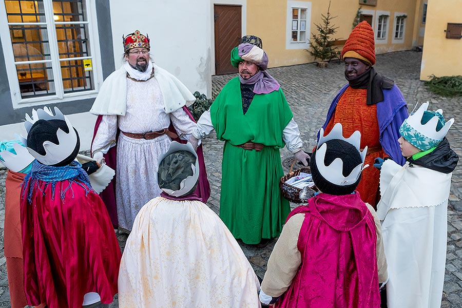 Three Kings in Český Krumlov 6.1.2020