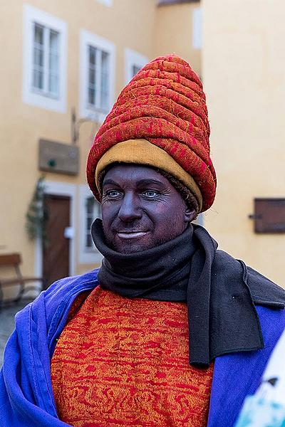 Tři králové v Českém Krumlově 6.1.2020
