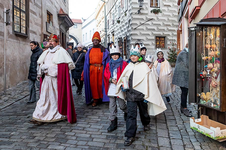 Three Kings in Český Krumlov 6.1.2020