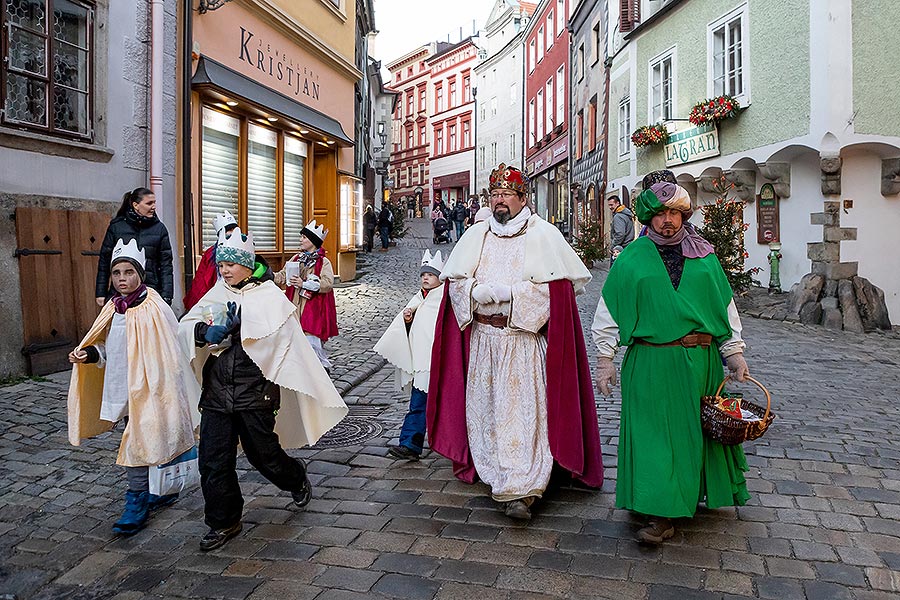 Drei Könige in Český Krumlov 6.1.2020