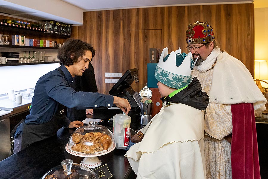 Tři králové v Českém Krumlově 6.1.2020