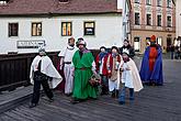 Three Kings in Český Krumlov 6.1.2020, photo by: Lubor Mrázek