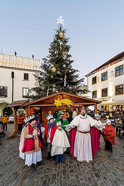 Tři králové v Českém Krumlově 6.1.2020