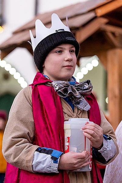 Tři králové v Českém Krumlově 6.1.2020