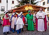 Three Kings in Český Krumlov 6.1.2020, photo by: Lubor Mrázek