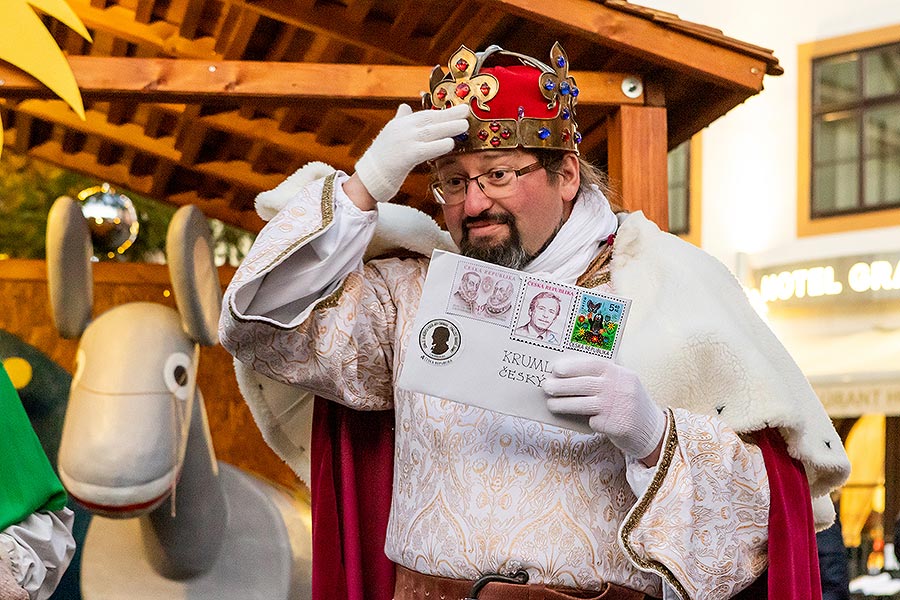 Tři králové v Českém Krumlově 6.1.2020