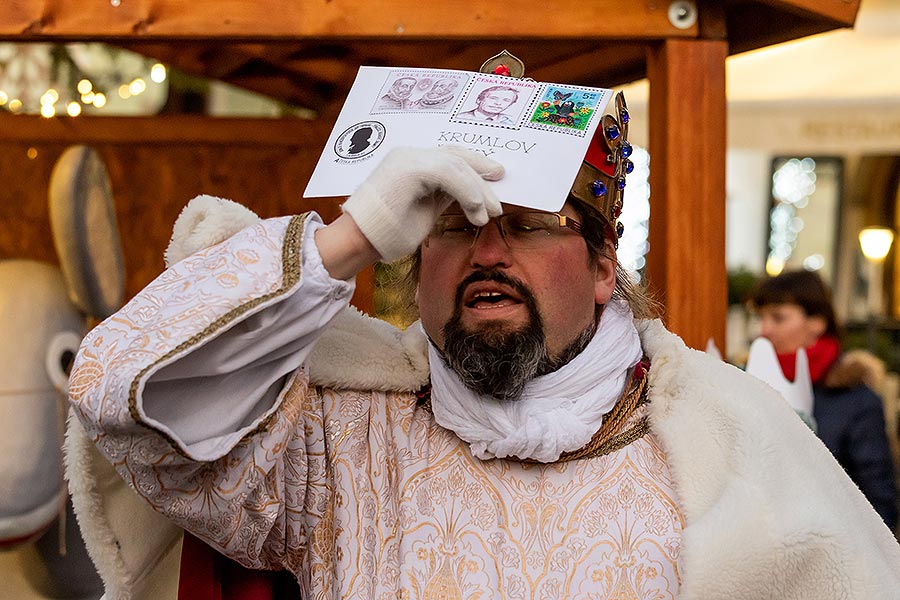Tři králové v Českém Krumlově 6.1.2020