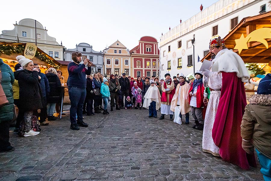 Tři králové v Českém Krumlově 6.1.2020