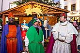 Three Kings in Český Krumlov 6.1.2020, photo by: Lubor Mrázek