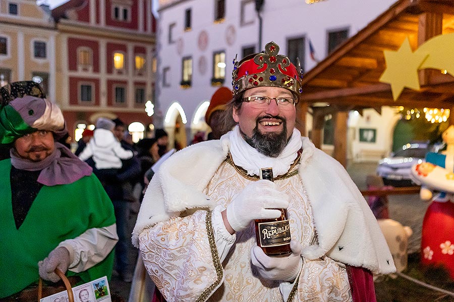 Three Kings in Český Krumlov 6.1.2020