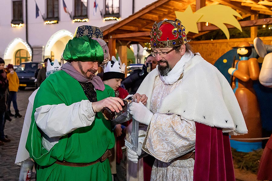 Three Kings in Český Krumlov 6.1.2020