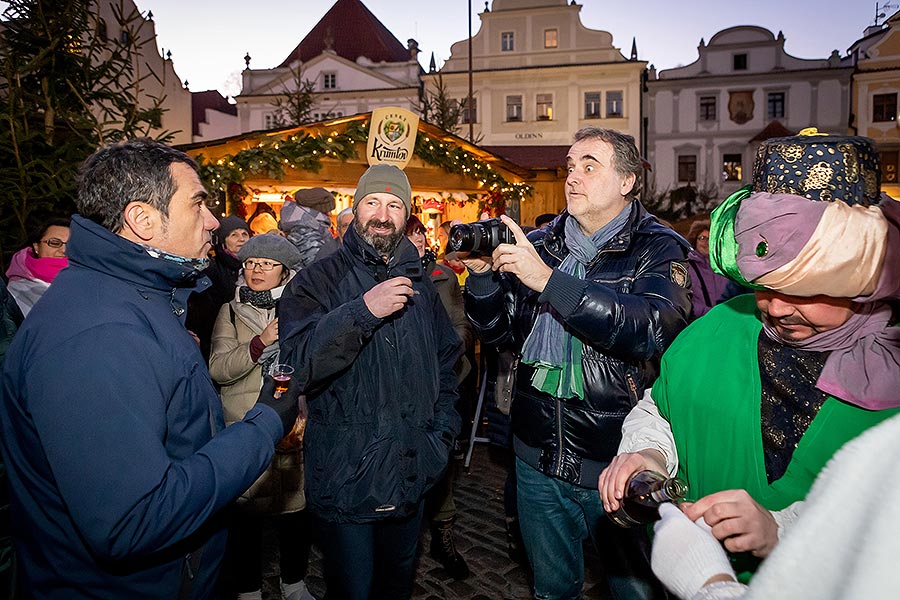 Tři králové v Českém Krumlově 6.1.2020