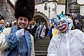 Carnival parade in Český Krumlov, 25th February 2020, photo by: Lubor Mrázek