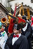 Carnival parade in Český Krumlov, 25th February 2020, photo by: Lubor Mrázek