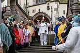 Carnival parade in Český Krumlov, 25th February 2020, photo by: Lubor Mrázek