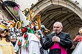 Carnival parade in Český Krumlov, 25th February 2020, photo by: Lubor Mrázek