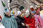 Carnival parade in Český Krumlov, 25th February 2020, photo by: Lubor Mrázek