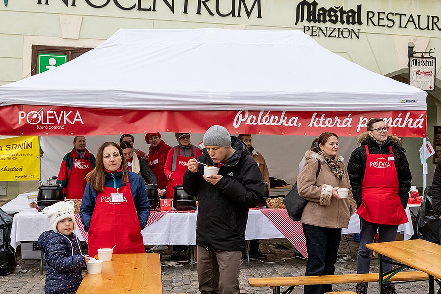 Carnival parade in Český Krumlov, 25th February 2020