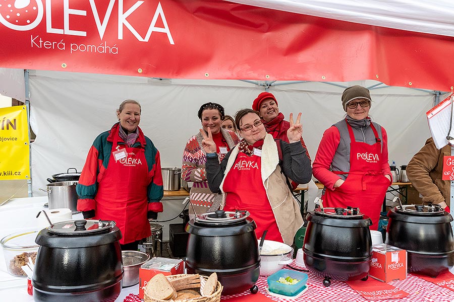 Carnival parade in Český Krumlov, 25th February 2020