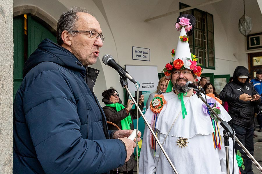 Carnival parade in Český Krumlov, 25th February 2020