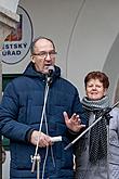 Carnival parade in Český Krumlov, 25th February 2020, photo by: Lubor Mrázek