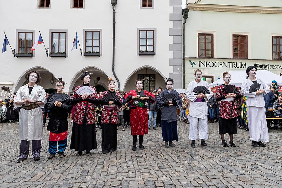 Carnival parade in Český Krumlov, 25th February 2020