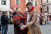 Carnival parade in Český Krumlov, 25th February 2020, photo by: Lubor Mrázek