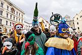 Carnival parade in Český Krumlov, 25th February 2020, photo by: Lubor Mrázek
