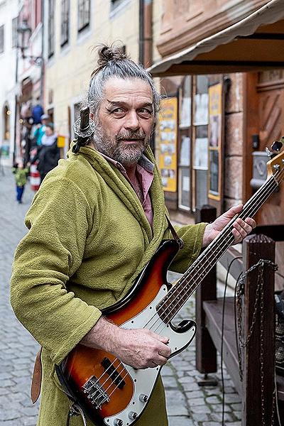 Carnival parade in Český Krumlov, 25th February 2020