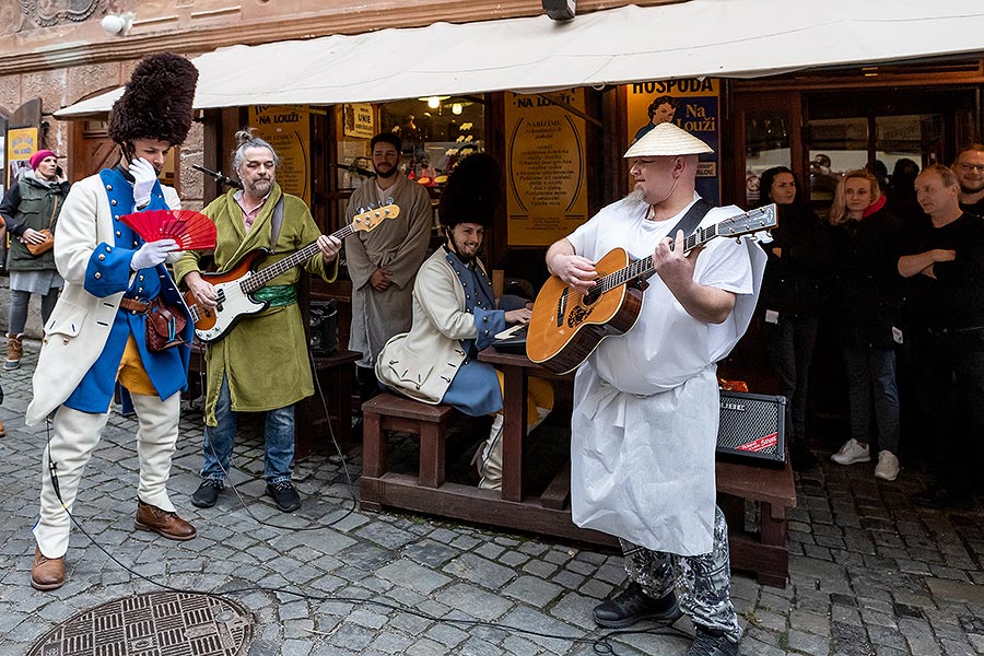 Carnival parade in Český Krumlov, 25th February 2020