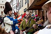 Carnival parade in Český Krumlov, 25th February 2020, photo by: Lubor Mrázek