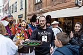 Carnival parade in Český Krumlov, 25th February 2020, photo by: Lubor Mrázek